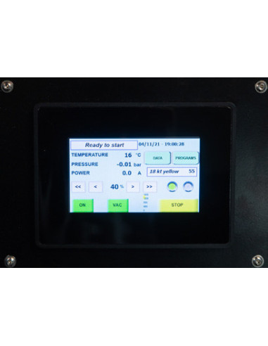 Galloni Pressovac Dual Pyrometer | Platin- & Gold-Gussmaschine