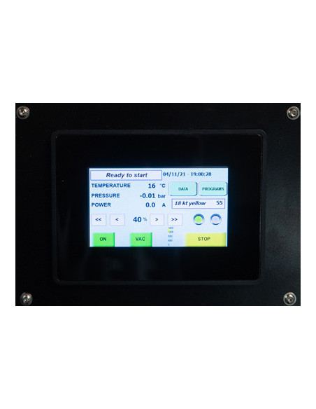 Galloni Pressovac Dual Pyrometer | Odlievačka na platinu a zlato