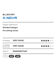 BlueCast X-Nova Odlievateľný Resin 2