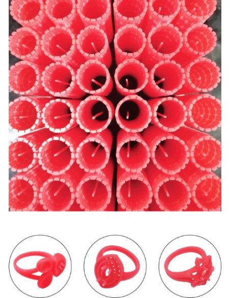 Plempire YHK-610/110 | Red Wax Set for PL6100